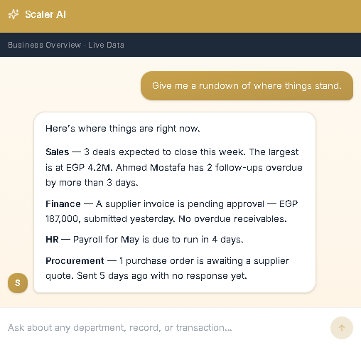 Scaler AI Chat